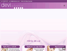 Tablet Screenshot of deviadvance.com